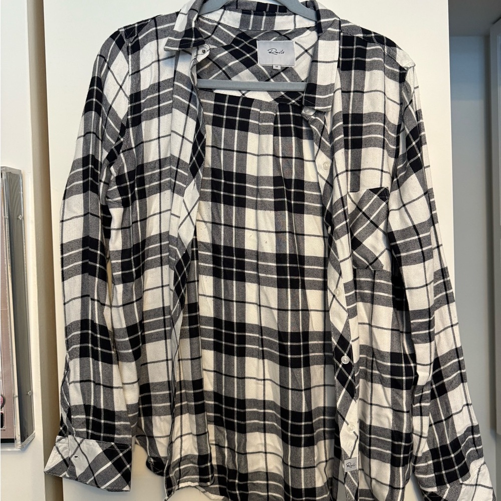 Rails flannel size medium